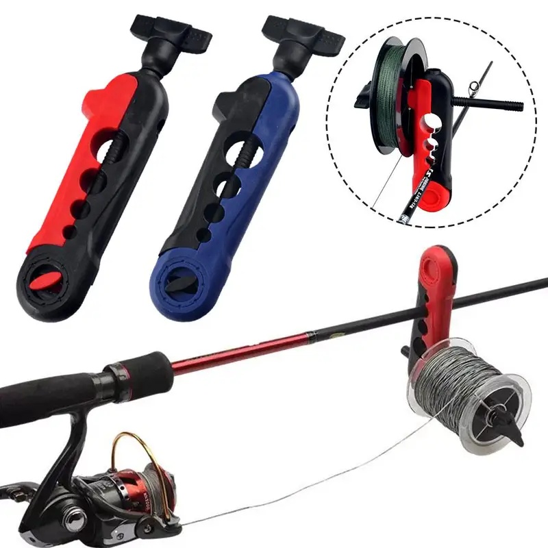 Fishing Rod Combo - Portable Fishing Line Winder Spool Rod