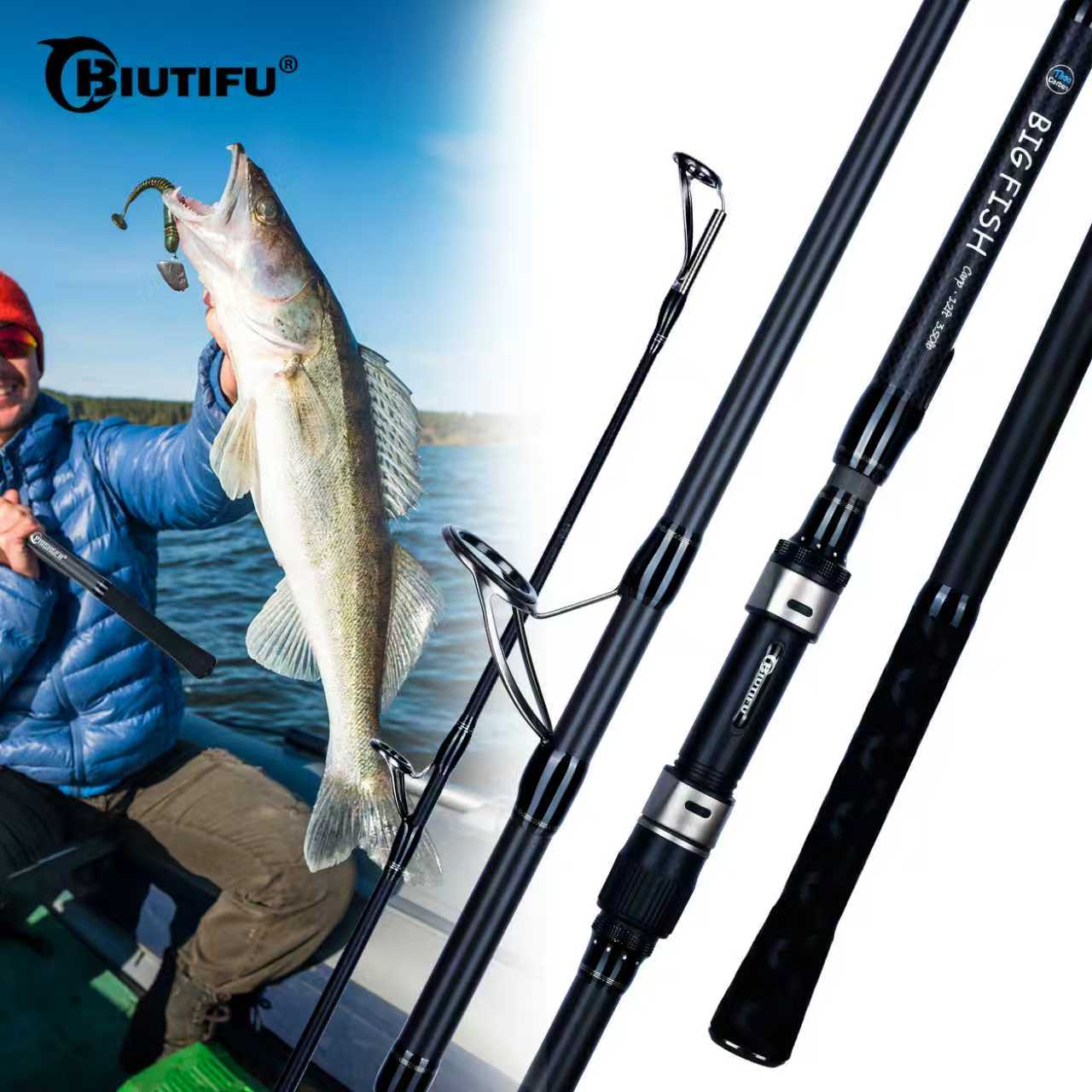 Fishing Rod Surf - BIUTIFU BIGFISH Carp Surfcasting Fishing Rods
