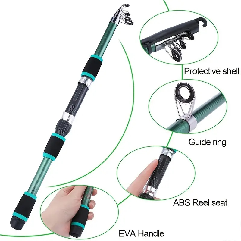 Fishing Pole Set Full Kits Wit - Fishing Rod Surf recension och pris